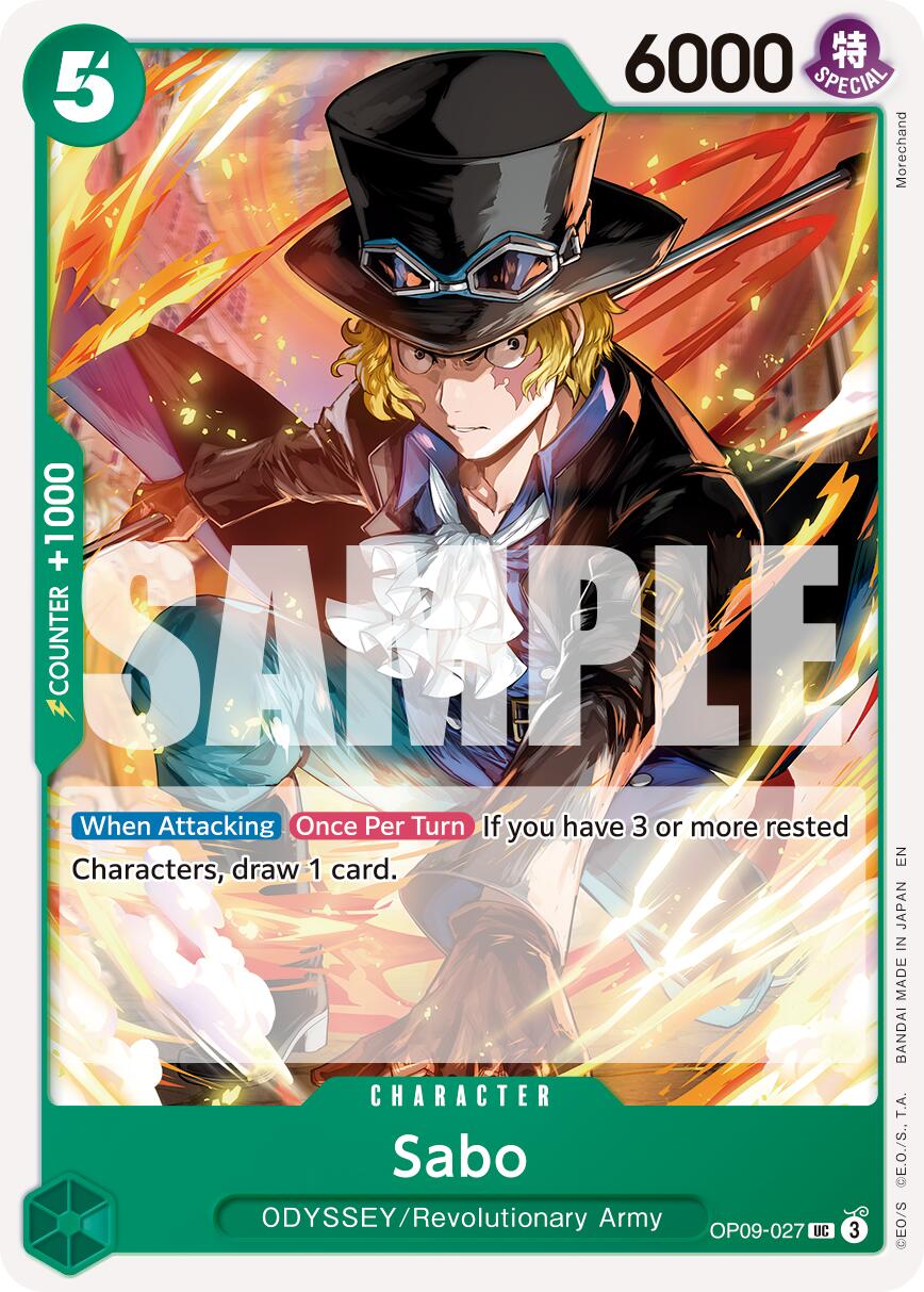 Sabo (OP09-027) (Reprint) [Premium Booster -The Best- Vol. 2] | Good Games North