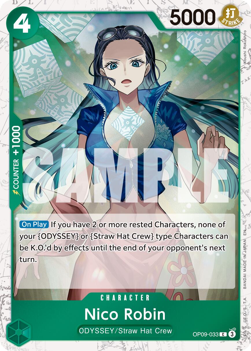 Nico Robin (OP09-033) (Pirate Foil) [Premium Booster -The Best- Vol. 2] | Good Games North