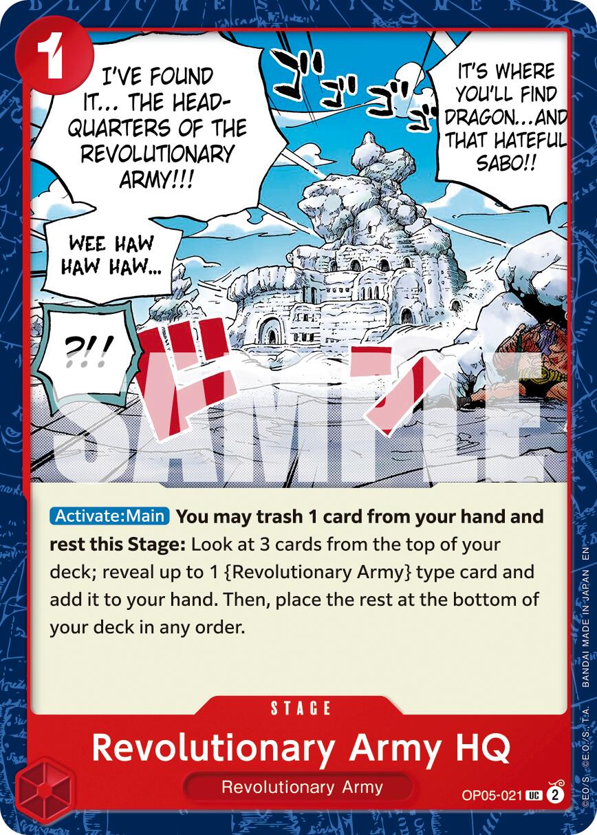 Revolutionary Army HQ (Reprint) [Premium Booster -The Best- Vol. 2] | Good Games North