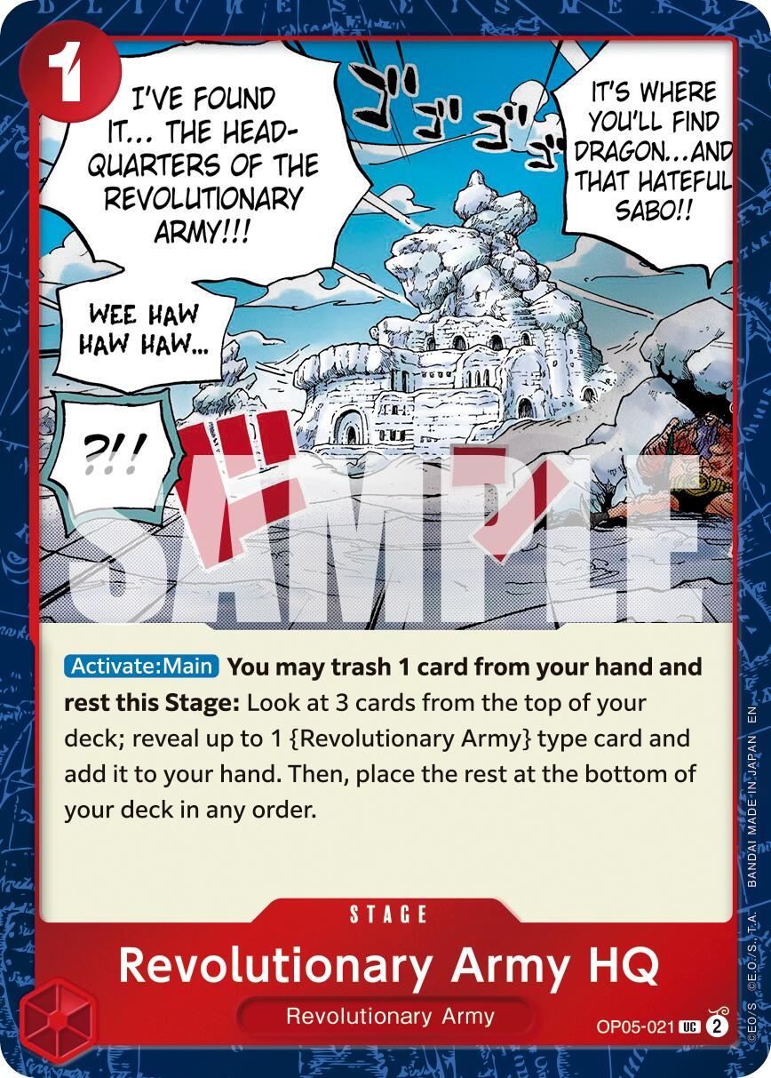Revolutionary Army HQ (Pirate Foil) [Premium Booster -The Best- Vol. 2] | Good Games North