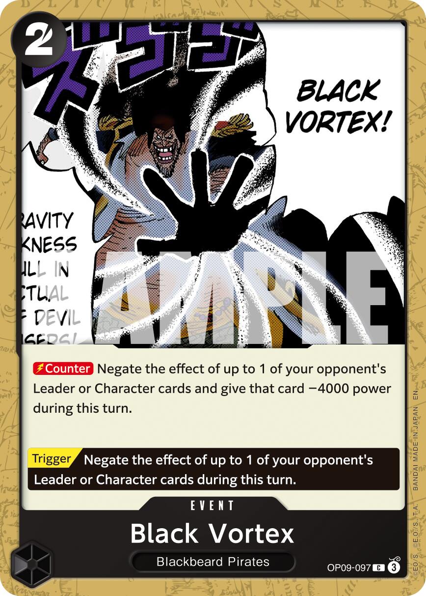 Black Vortex (Reprint) [Premium Booster -The Best- Vol. 2] | Good Games North