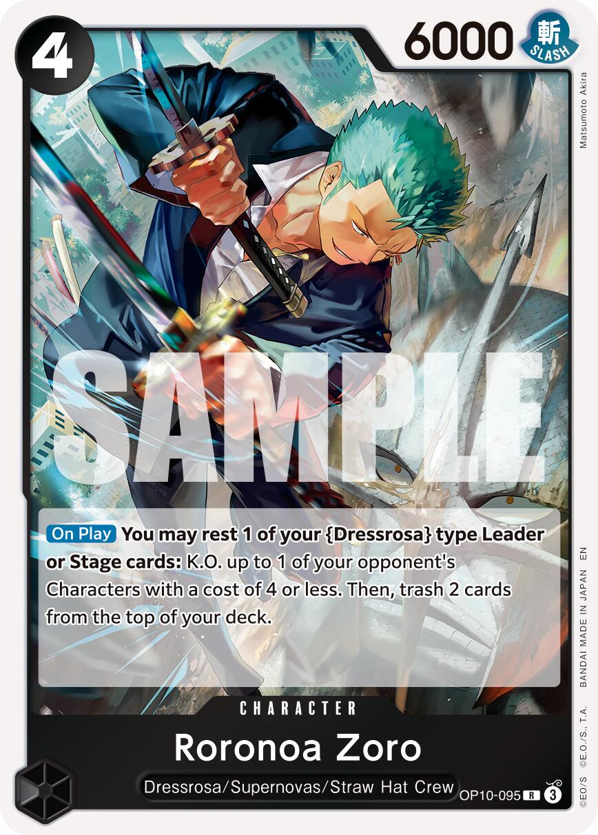 Roronoa Zoro (OP10-095) (Reprint) [Premium Booster -The Best- Vol. 2] | Good Games North