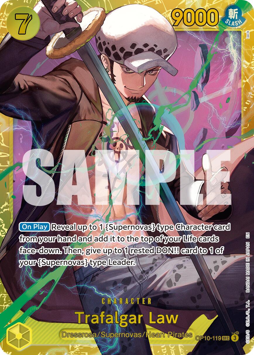 Trafalgar Law (OP10-119) (Reprint) [Premium Booster -The Best- Vol. 2] | Good Games North