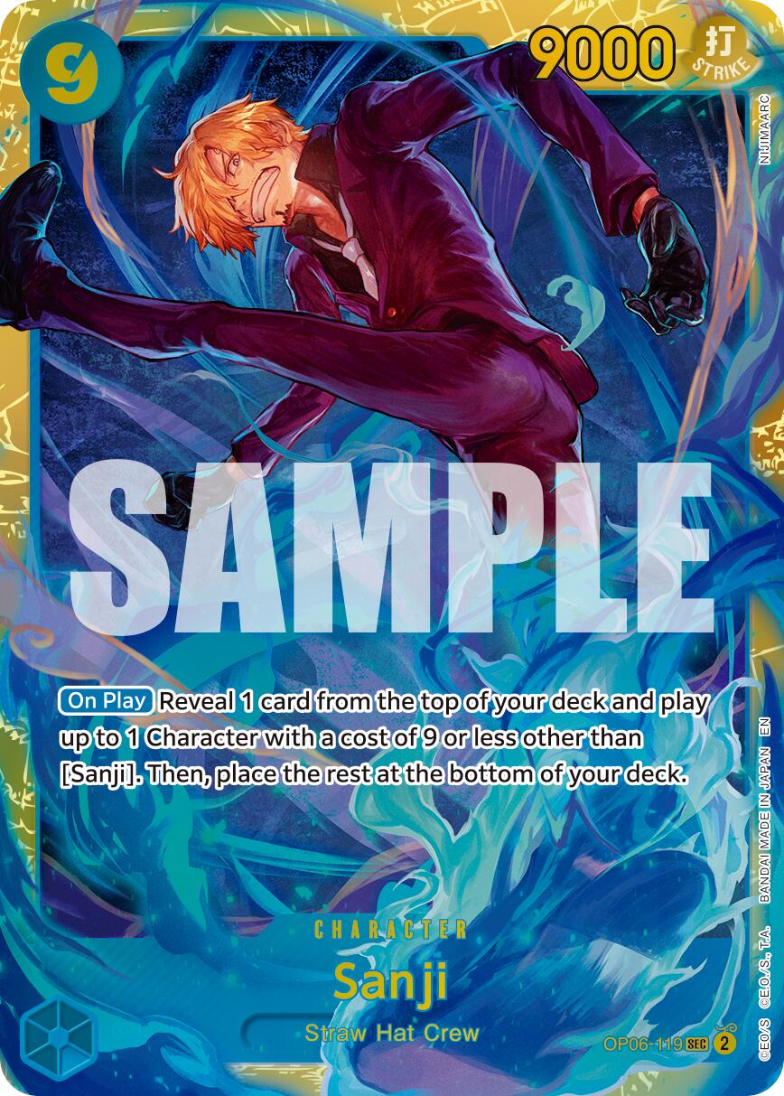 Sanji (OP06-119) (Reprint) [Premium Booster -The Best- Vol. 2] | Good Games North