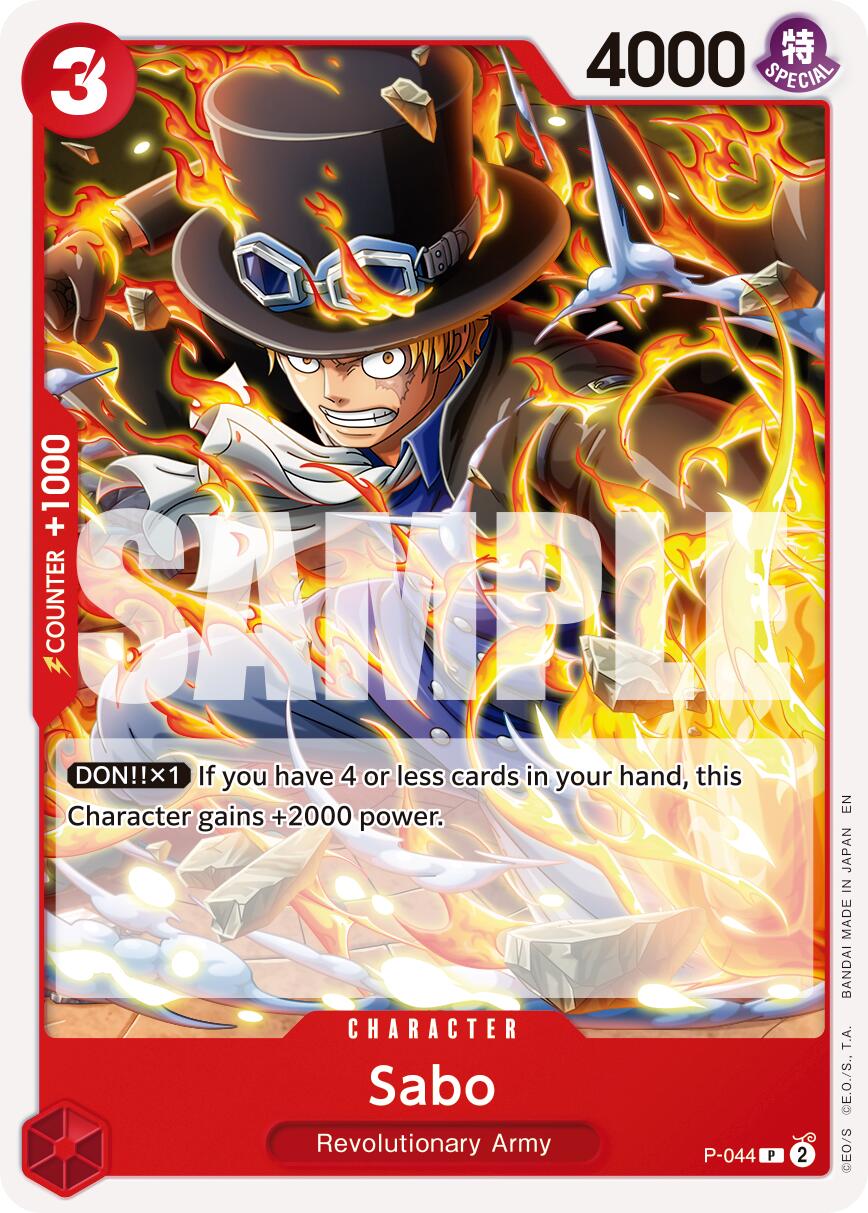 Sabo (P-044) (Reprint) [Premium Booster -The Best- Vol. 2] | Good Games North