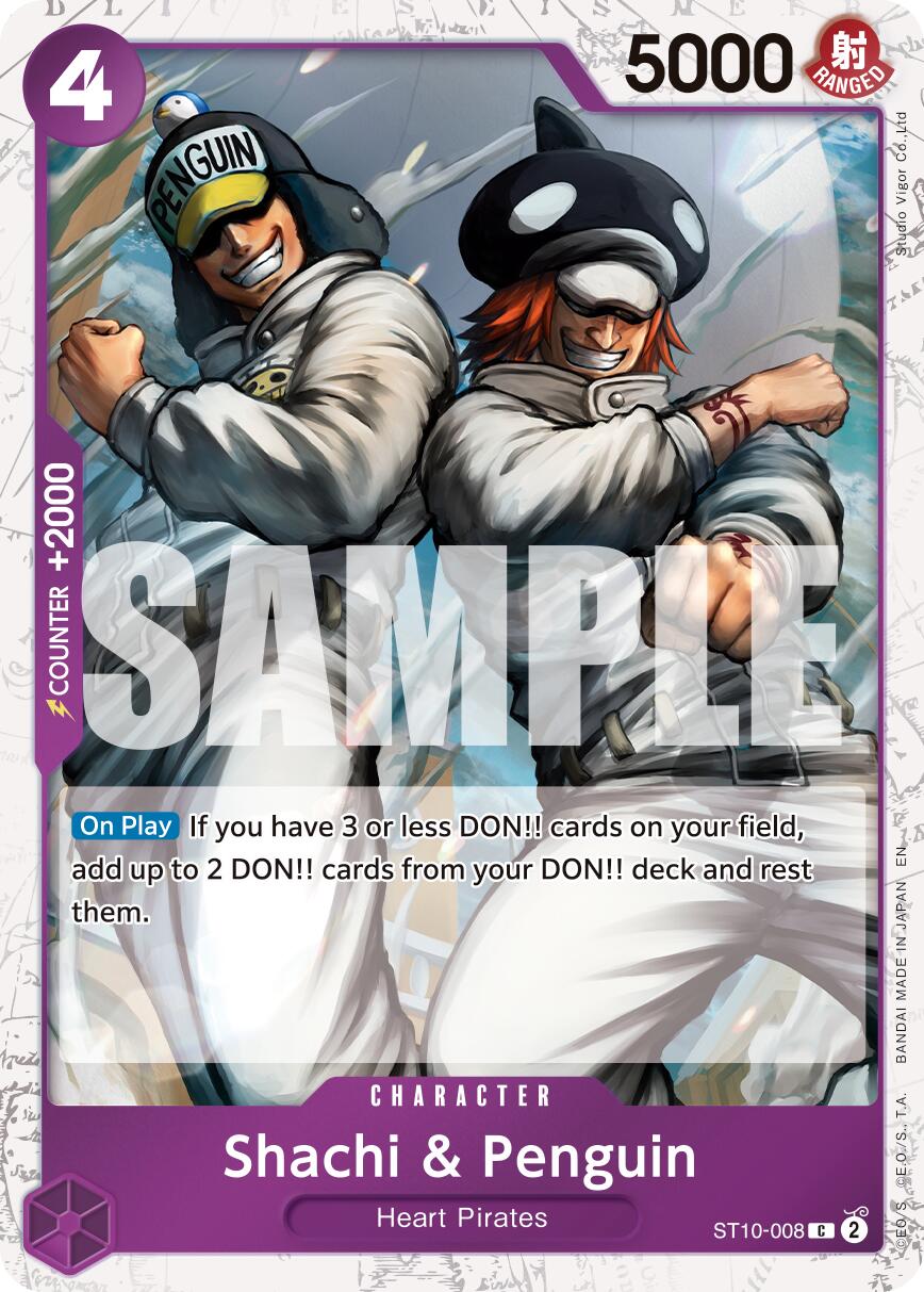 Shachi & Penguin (Pirate Foil) [Premium Booster -The Best- Vol. 2] | Good Games North