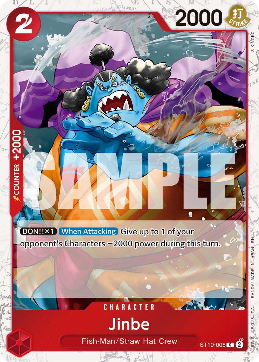 Jinbe (ST10-005) (Pirate Foil) [Premium Booster -The Best- Vol. 2] | Good Games North
