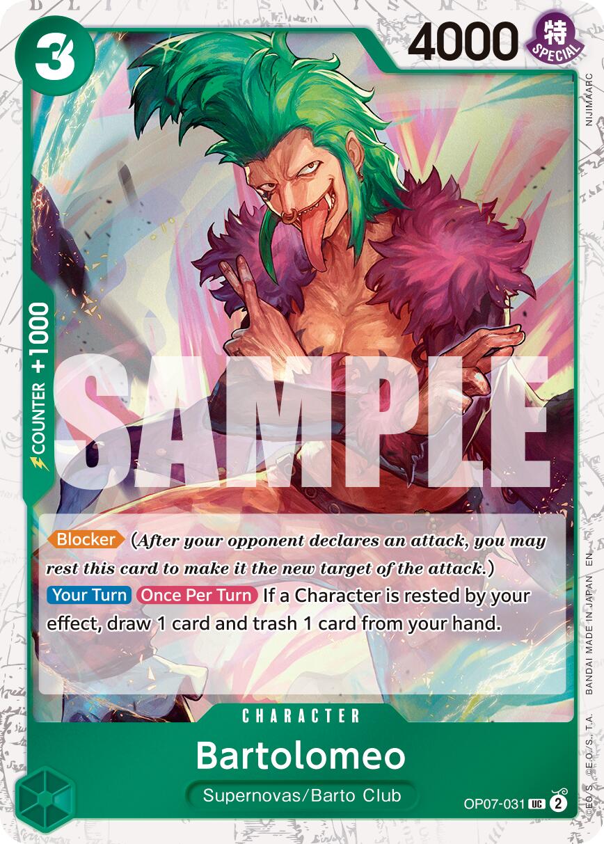 Bartolomeo (Pirate Foil) [Premium Booster -The Best- Vol. 2] | Good Games North