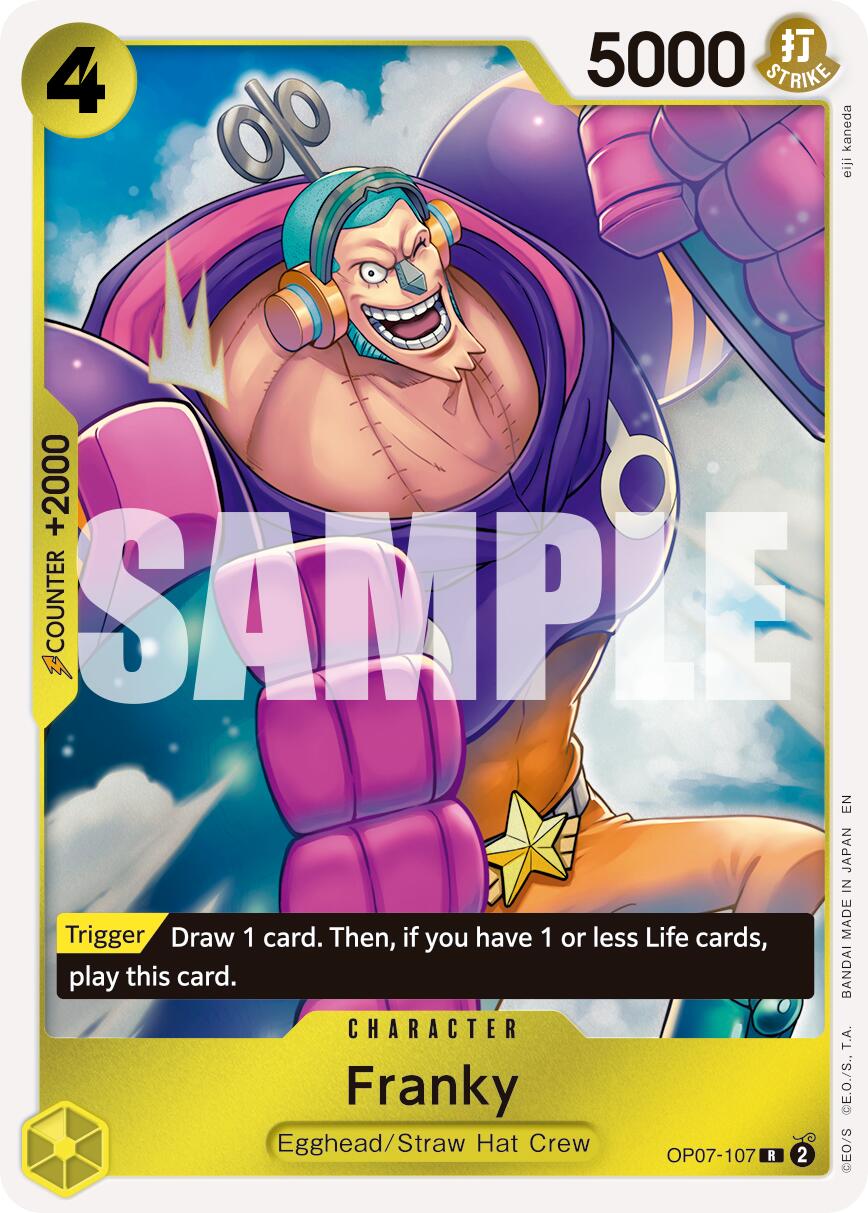 Franky (OP07-107) (Reprint) [Premium Booster -The Best- Vol. 2] | Good Games North