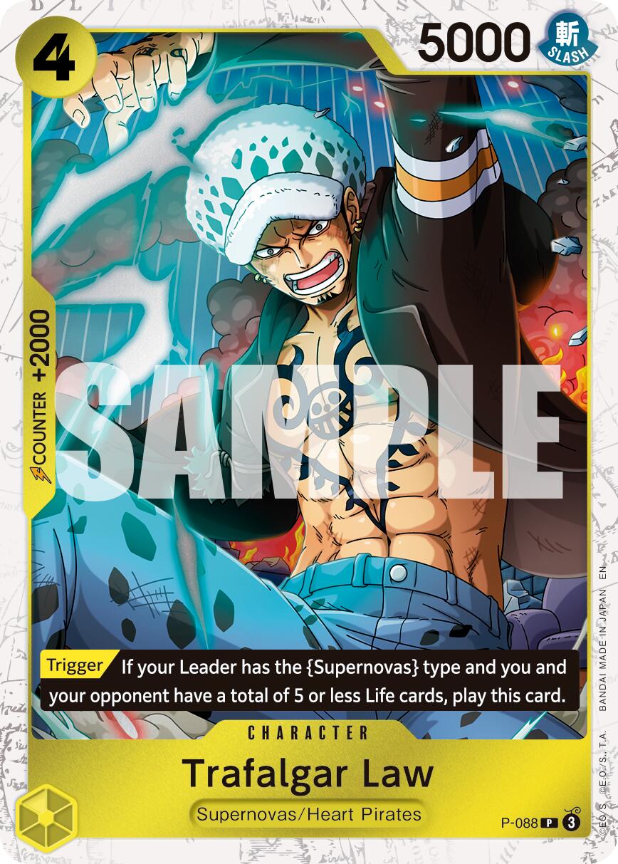 Trafalgar Law (P-088) (Pirate Foil) [Premium Booster -The Best- Vol. 2] | Good Games North