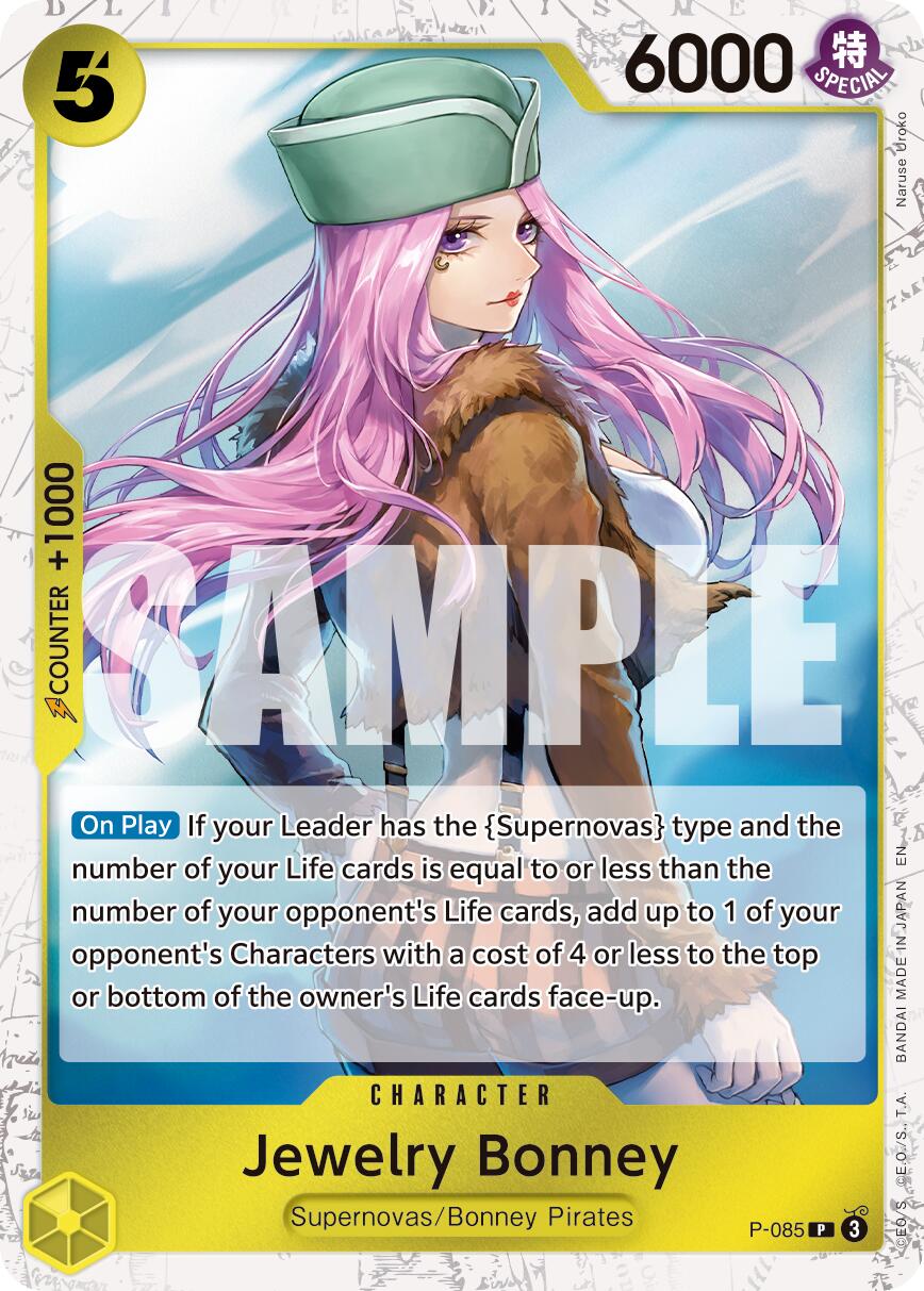 Jewelry Bonney (P-085) (Pirate Foil) [Premium Booster -The Best- Vol. 2] | Good Games North