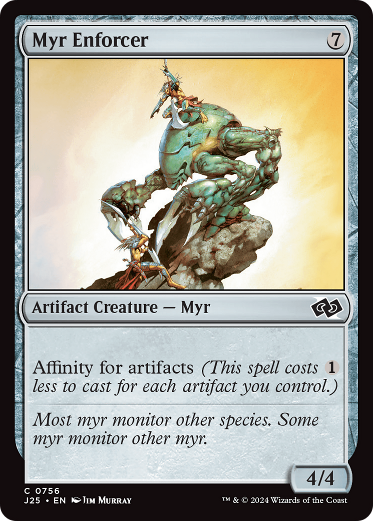 Myr Enforcer [Foundations Jumpstart] | Good Games North