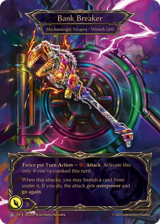 Construct Bank Breaker [JDG052] (Promo)  Cold Foil | Good Games North