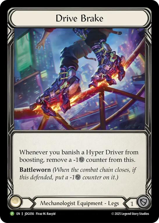 Drive Brake [JDG056] (Promo)  Cold Foil | Good Games North