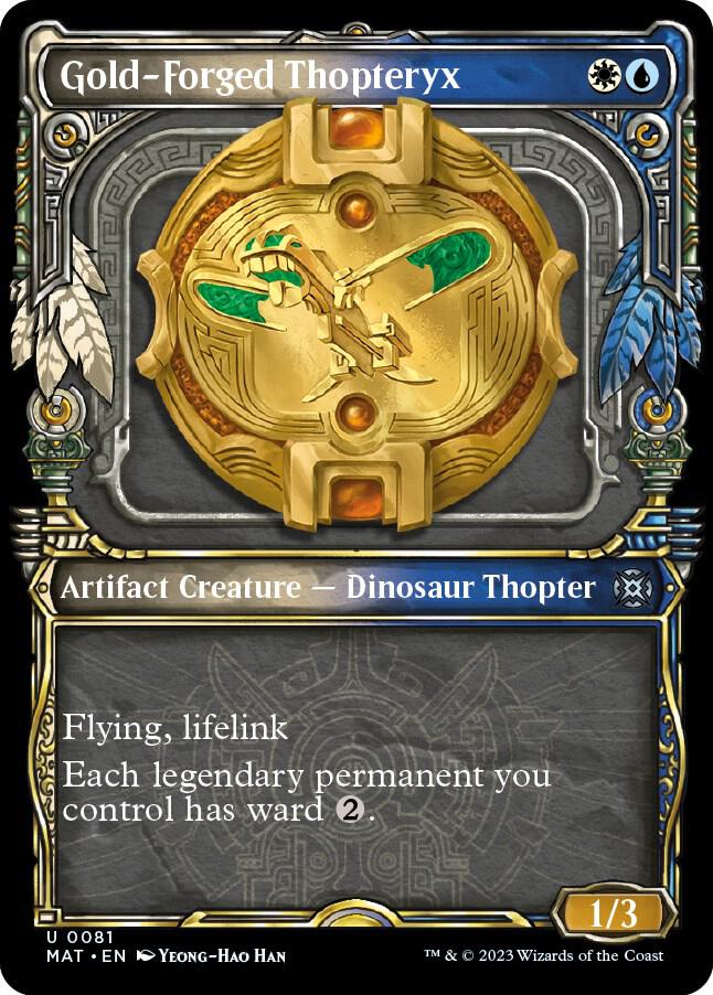 Gold Forged Thopteryx Showcase (March of the Machine: The Aftermath)  | Good Games North