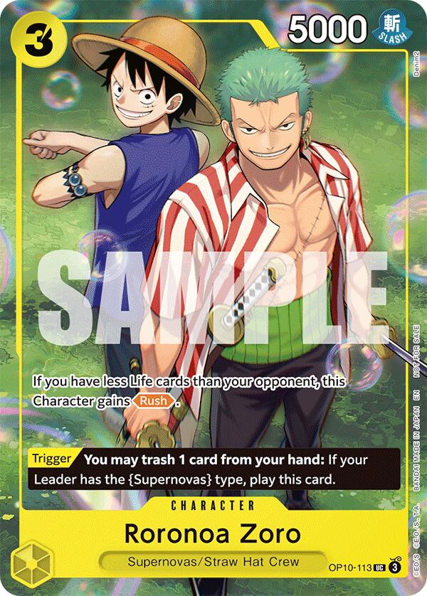 Roronoa Zoro (Learn Together Deck Set - Set Sail Event) [One Piece Promotion Cards] | Good Games North