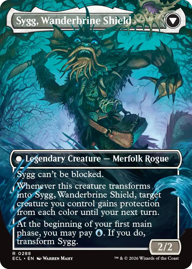 Sygg, Wanderwine Wisdom (Borderless) [Lorwyn Eclipsed] | Good Games North