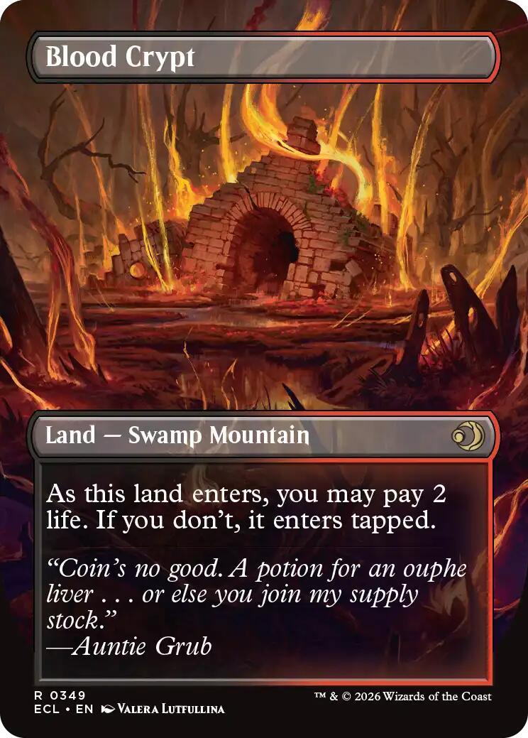 Blood Crypt (Borderless) [Lorwyn Eclipsed] | Good Games North