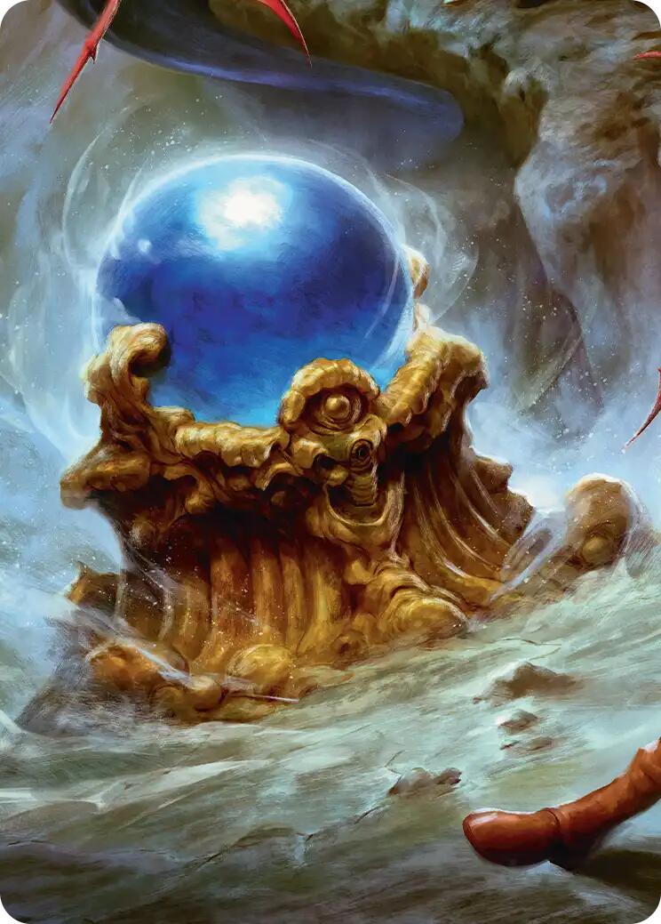 Chaos Shrine's Black Crystal Scene Art Card [FINAL FANTASY Art Series] | Good Games North