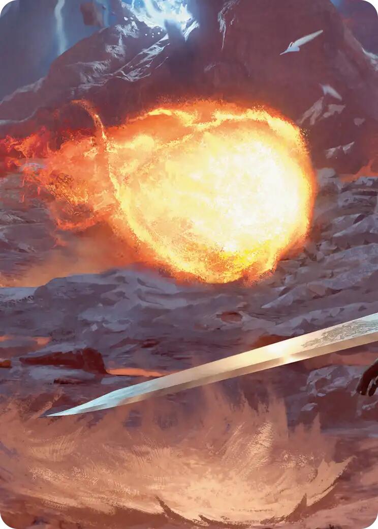 Duelist's Flame Scene Art Card [FINAL FANTASY Art Series] | Good Games North