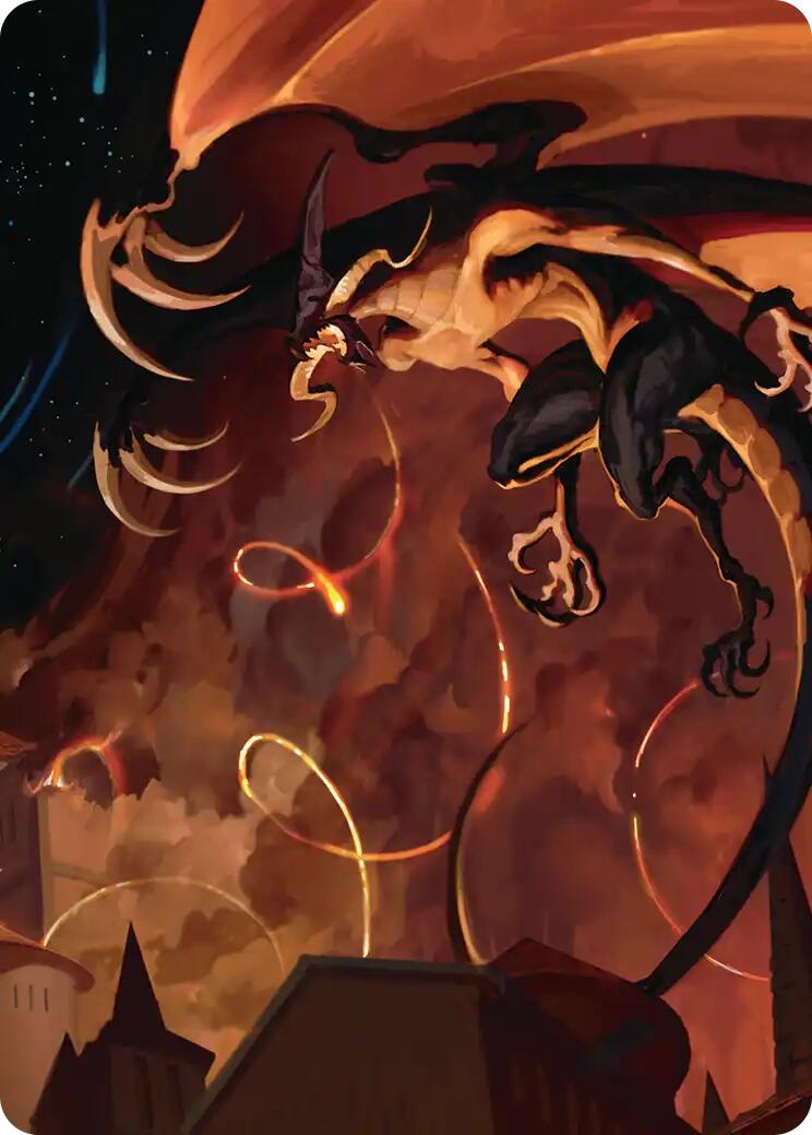 Mega Flare Scene Art Card [FINAL FANTASY Art Series] | Good Games North