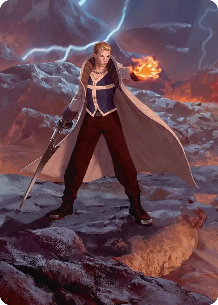 Seifer, Balamb Rival Scene Art Card [FINAL FANTASY Art Series] | Good Games North