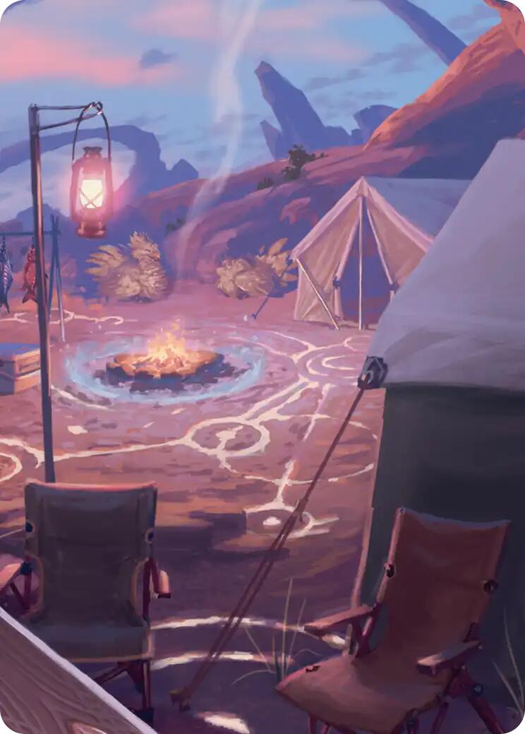 Chocobo Camp Scene Art Card [FINAL FANTASY Art Series] | Good Games North