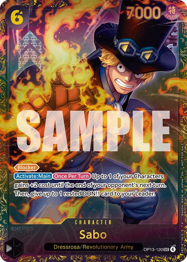 Sabo (Store Treasure Cup 2025) [One Piece Promotion Cards] | Good Games North