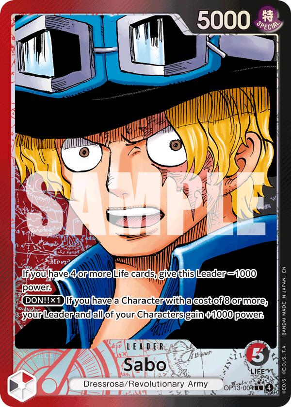 Sabo (Alternate Art) [Carrying On His Will] | Good Games North