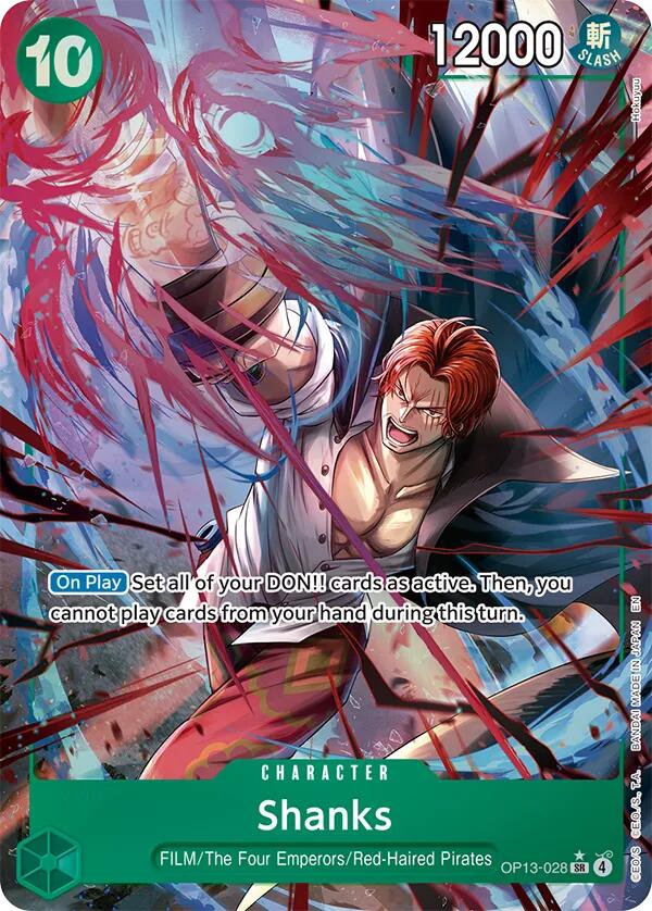 Shanks (Alternate Art) [Carrying On His Will] | Good Games North