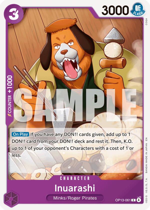 Inuarashi [Carrying On His Will] | Good Games North