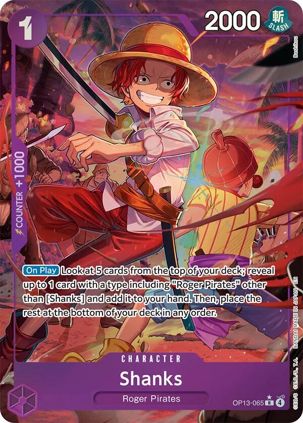 Shanks (Alternate Art) [Carrying On His Will] | Good Games North