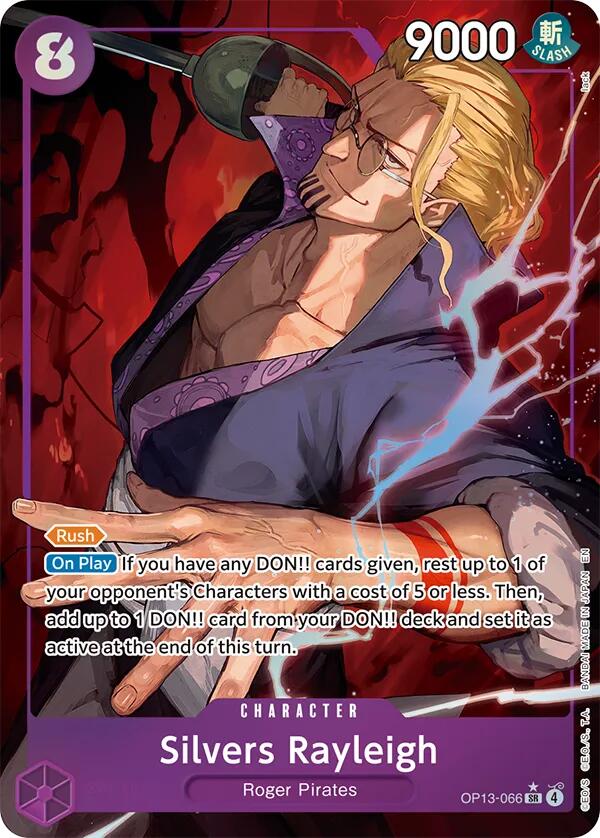 Silvers Rayleigh (Alternate Art) [Carrying On His Will] | Good Games North
