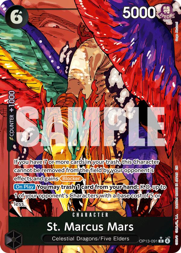 St. Marcus Mars (Alternate Art) [Carrying On His Will] | Good Games North