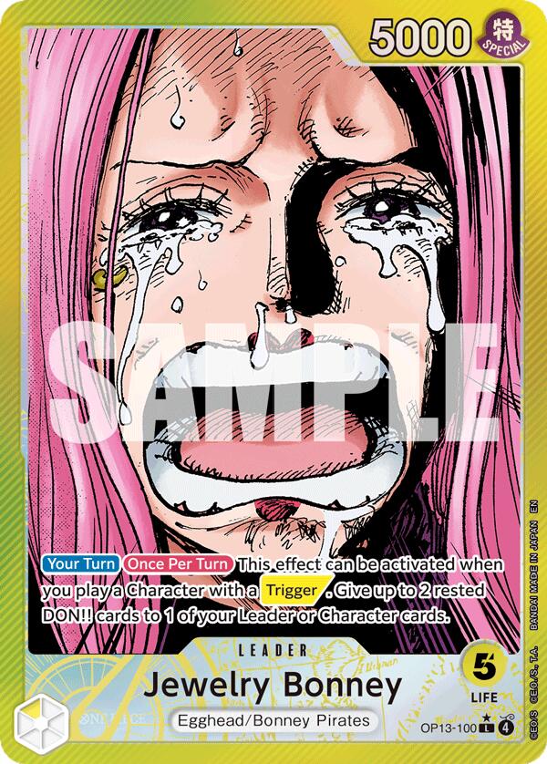 Jewelry Bonney (Alternate Art) [Carrying On His Will] | Good Games North