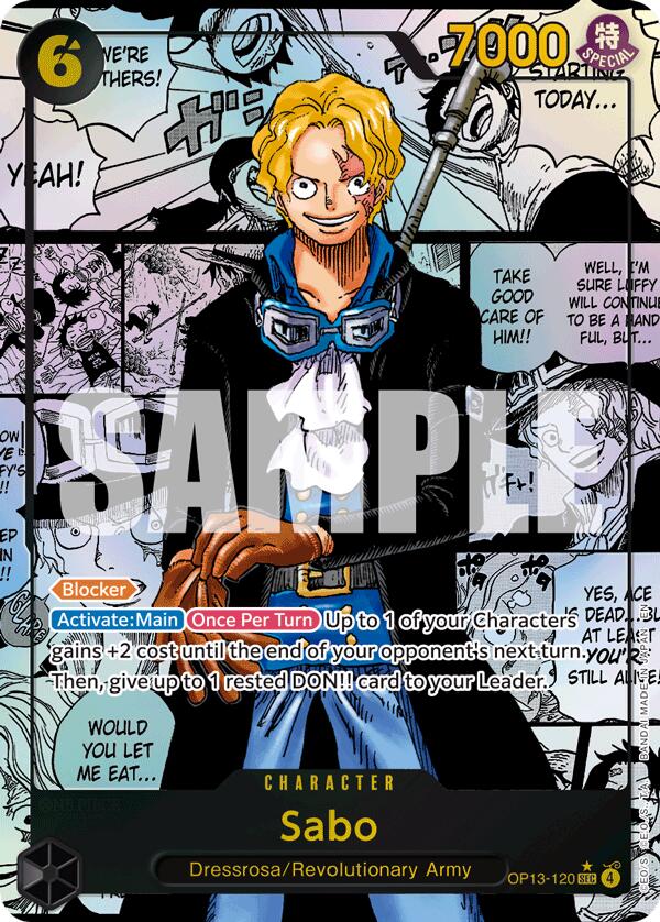 Sabo (Super Alternate Art) [Carrying On His Will] | Good Games North