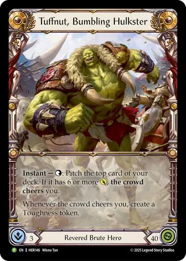 Tuffnut, Bumbling Hulkster [HER146] (Promo)  Rainbow Foil | Good Games North