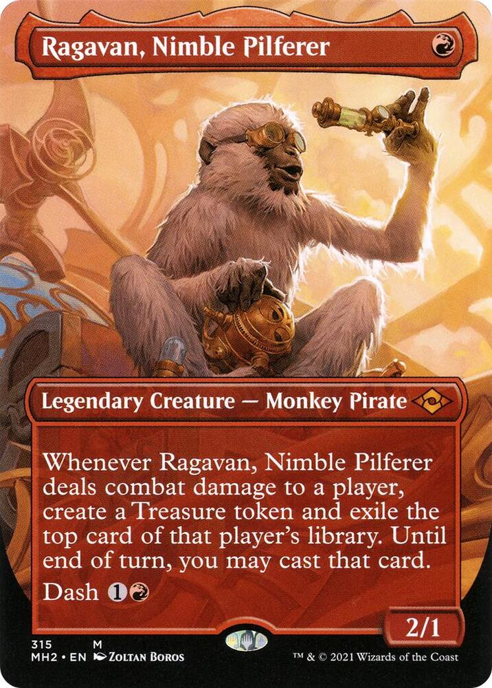 Ragavan Nimble Pilferer Borderless 315 (Modern Horizons 2)  | Good Games North