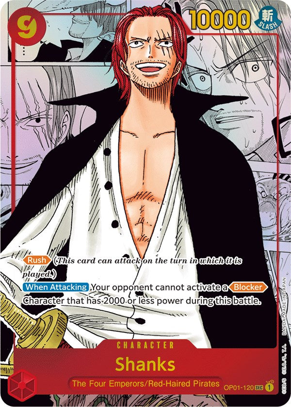 Shanks (Parallel) (Alternate Art) [Romance Dawn] | Good Games North