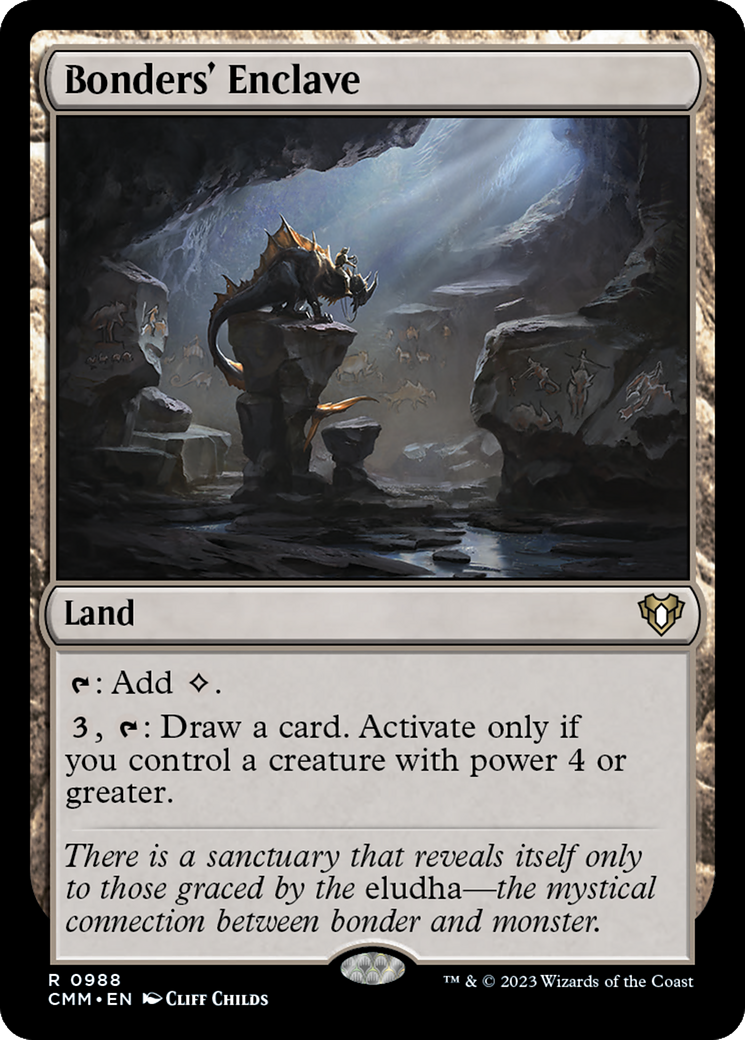 Bonders' Enclave [Commander Masters] | Good Games North