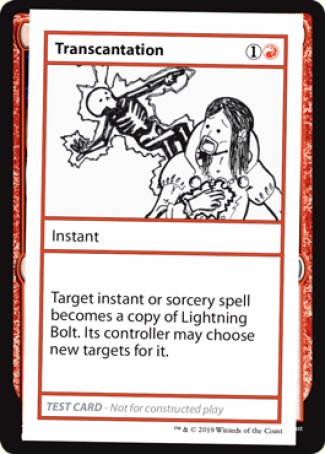 Transcantation (2021 Edition) [Mystery Booster Playtest Cards] | Good Games North