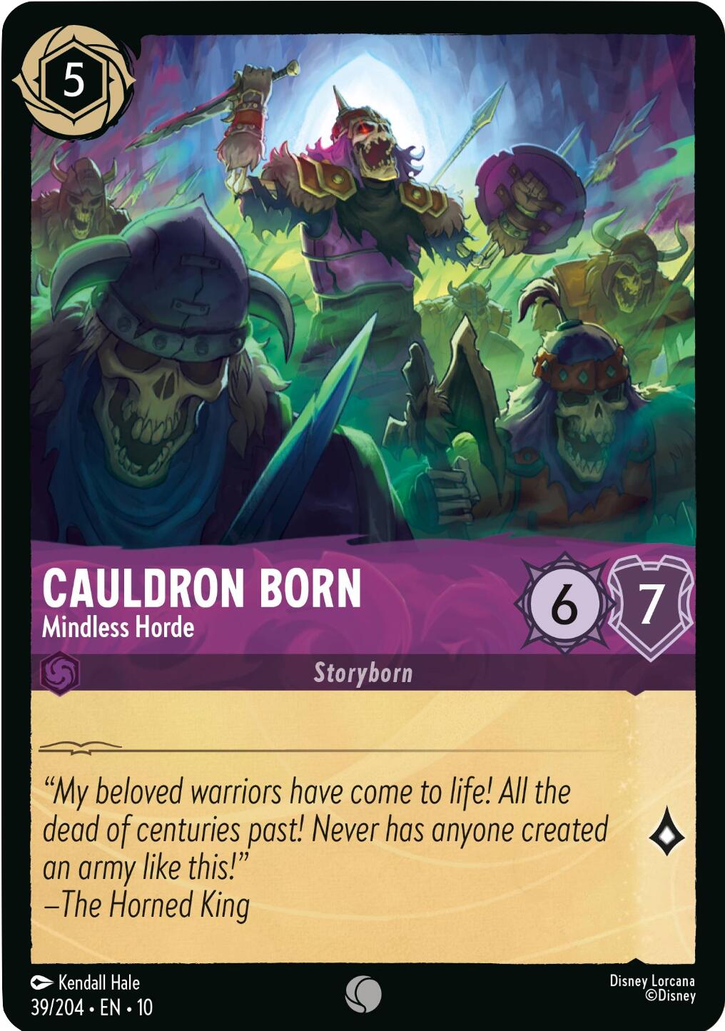 Cauldron Born - Mindless Horde (39/204) [Whispers in the Well] | Good Games North