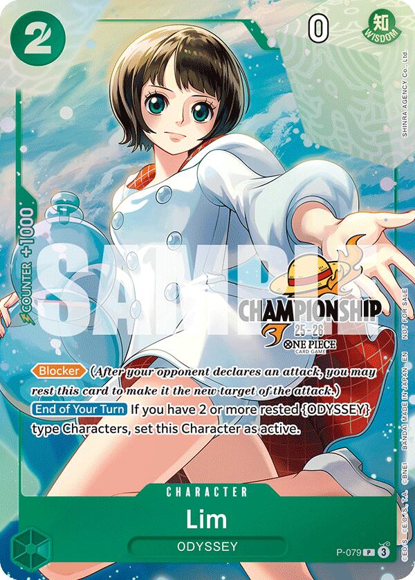Lim (CS 25-26 Event Pack Finalist Ver.) [One Piece Promotion Cards] | Good Games North