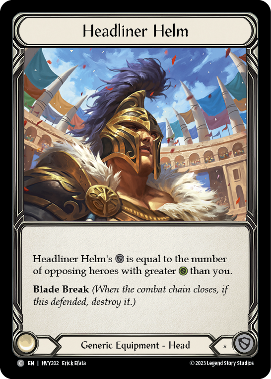 Headliner Helm [HVY202] (Heavy Hitters) | Good Games North