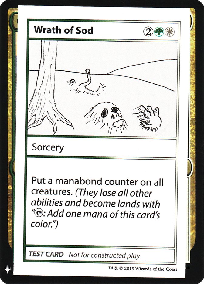 Wrath of Sod [Mystery Booster Playtest Cards] | Good Games North