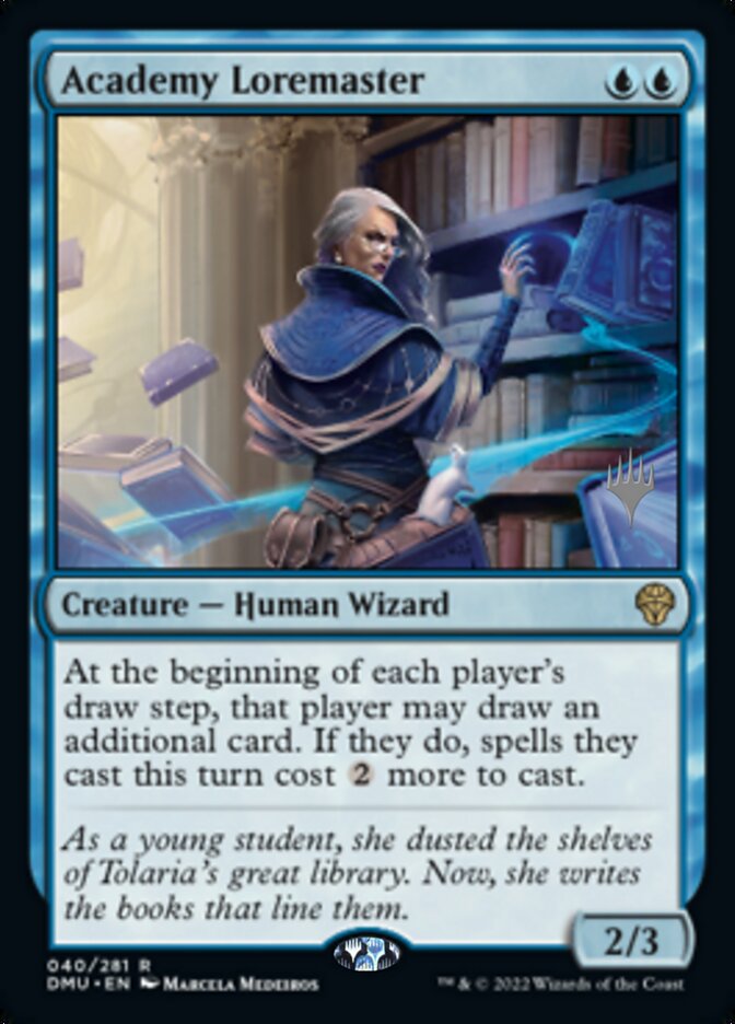 Academy Loremaster (Promo Pack) [Dominaria United Promos] | Good Games North