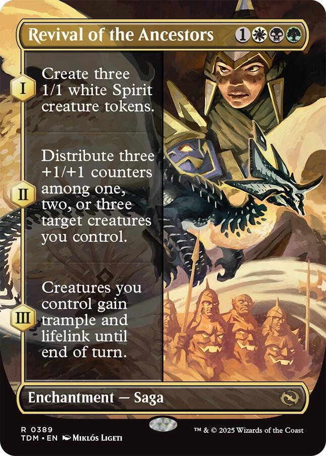 Revival of the Ancestors Borderless (Tarkir: Dragonstorm)  | Good Games North