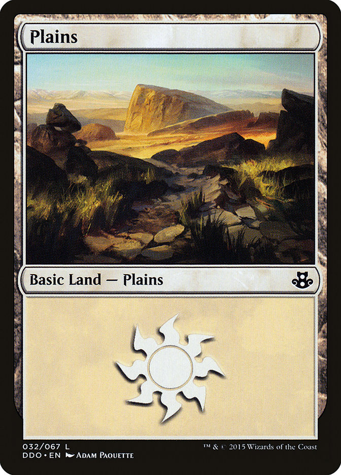 Plains (32) [Duel Decks: Elspeth vs. Kiora] | Good Games North