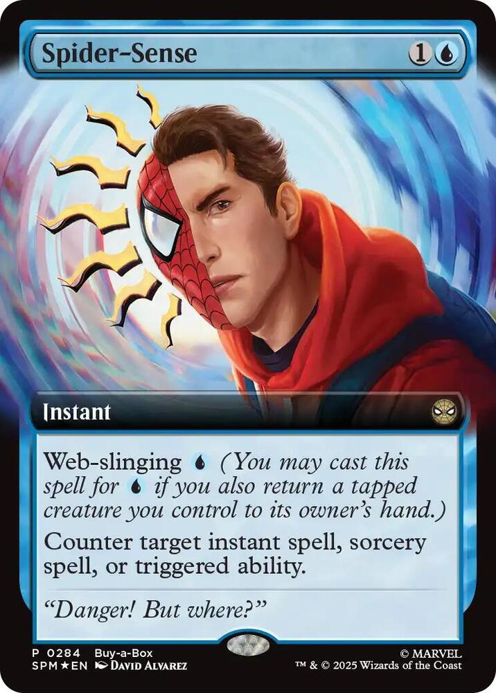 Spider Sense Extended Art (Buy-A-Box Promos)  - undefined | Good Games North