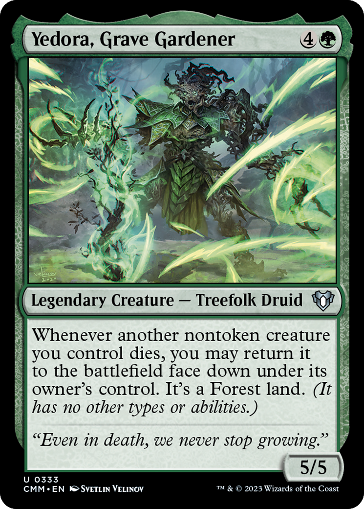 Yedora, Grave Gardener [Commander Masters] | Good Games North